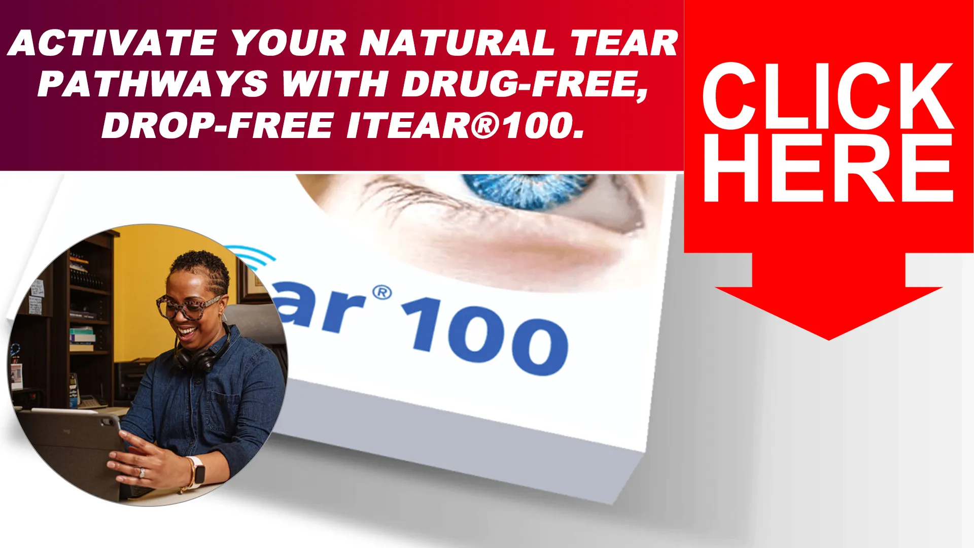 Introducing the iTEAR100: A Breakthrough in Eye Comfort